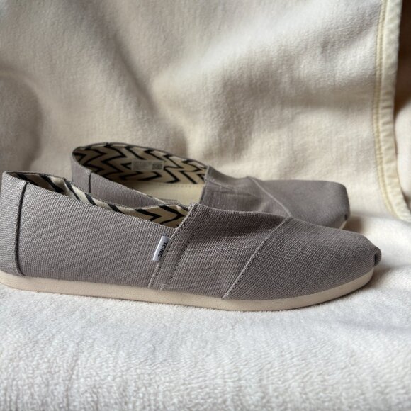 Toms Men's Grey Alpargatas - Picture 4 of 11
